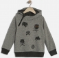 Preview: IKKS garcon city black hooded sweatshirt gris moyen